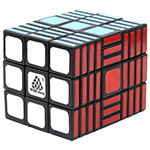WitEden 3x3x11 II Magic Cube Black