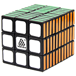WitEden 3x3x11 I Magic Cube Black