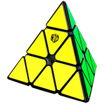 QiYi X-MAN Design Magnetic Pyraminx-Bell V2 Black