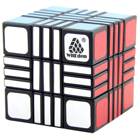 Full Functional WitEden Cubic Roadblock I Magic Cube Twist Puzzle Black 