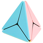 MoYu Classroom Boomerang Pyraminx Cube Macarone