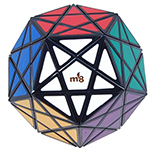 MF8 Mini Starminx Magic Cube Black