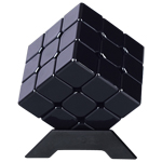 CB Metal Alloy 3x3x3 Magic Cube Black