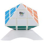 QJ UFO Style Octahedral Magic Cube White