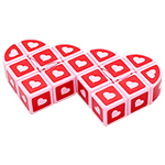 QJ Siamese Heart Super Floppy Cube Pink