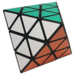 Maru Face-Turning Octahedron Maigc Cube Black