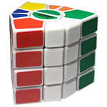 MF8 Triangle Super Square-1 4-Layer Cube White