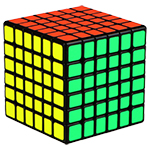 QiYi MoFangGe XMD Shadow V1 M Magnetic 6x6x6 Speed Cube Blac...