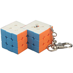 CubeTwist Conjoined Magic Cube Keychain Vesion 1