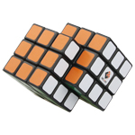 CubeTwist Double Conjoined 3x3 Version 2 Magic Cube Black