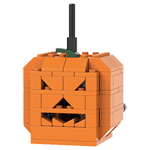 Mini Halloween Gift Pumpkin Lantern Blocks Building Puzzle