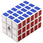 WitEden Full Function 3x3x6 Version I Magic Cube White