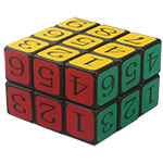 Cubetwist Sudoku 2x3x3 Magic Cube 6-Color Stickered Black
