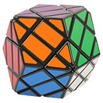 LanLan 4-Layer Rhombic Dodecahedron Cube Black
