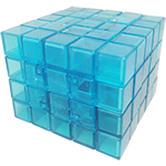Ayi & Calvin Full-Function 5x5x4 Magic Cube Transparent Blue