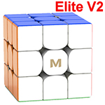 YongJun MGC Elite V2 3x3x3 Magnetic Speed Cube Stickerless
