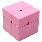 Shenghuo 2x2 Mirror Block Cube Pink