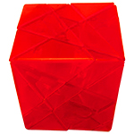MF8 Duo Axis Cube Transparent Red