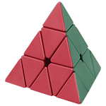 HeShu Pyraminx Magic Cube Morandi Soft Color