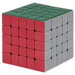 HeShu 5x5x5 Magic Cube Morandi Soft Color