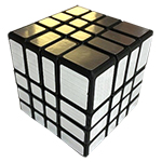 JuMo Pretender 4x4x4 Magic Cube Silvery