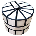 JuMo SQ-2 Shift Barrel Cube Silvery Stickered with Black Body