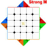 Dayan Nezha 5M 5x5 Speed Cube Strong Magnetic Version Sticke...