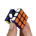 Maru Mini 3cm 3x3x3 Magic Cube Black