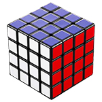 YZ Metal Alloy 4x4x4 Magic Cube Black