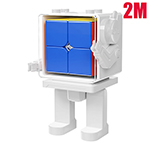 MoYu MFJS Cube Robot Box + Meilong 2M Magnetic 2x2 Cube