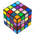 Supersede Sudoku 4x4x4 Magic Cube 16-color Version I