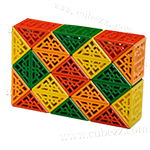 QiYi TOYS Geometric 24 Wedges Magic Snake