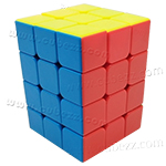 CubeTwist Camouflage 3x3x4 Cube Sitckerless