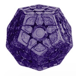 YuXin Little Magic MuSui Megaminx V3 Transparent Purple