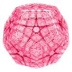 YuXin HuangLong HuaZhao Master Kilominx Transparent Pink