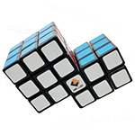 CubeTwist 3x3x3 + 2x3x3 Bandaged Cube Black