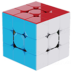 YuXin Black Kylin 3x3x3 Hollow Magic Cube