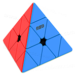 DianSheng Solar S Magnetic Pyraminx Stickerless with Black Core