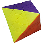 MF8 Crazy Octahedron Cube III Mercury Stickerless