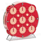 QiYi ChuanShi Magnetic Magic Clock Limited Edition Red