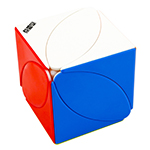DianSheng Hulk Cube Maple Leaf Cube Magnetic Stickerless with Primary Color Core