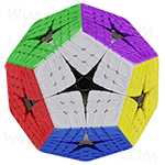YuXin 6x6x6 Megaminx Magic Cube Stickerless