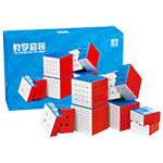Cube Classroom WCA 6 in 1 - 2x2 3x3 4x4 5x5 6x6 7x7 Cube Gif...