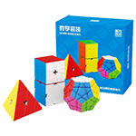 Cube Classroom WCA 4 in 1 - SQ-1 Skewb Megaminx Pyraminx Cub...