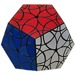 Galaxy Puzzle Andromeda Dodecahedron Black