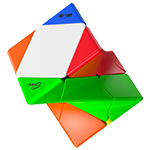 QiYi Twisty Skewb Stickerless Speed Cube Puzzle