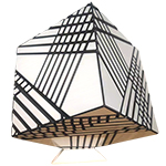 JuMo 8x8x8 Ghost Magic Cube Black Body with Silvery Stickers