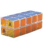 WitEden 2x2x5 Cuboid Cube Transparent