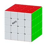 QiYi Warrior M 4x4x4 Cube Stickerless