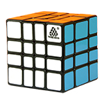 WitEden 4x4x3 Mixup Edge-rebuilt Cube Black